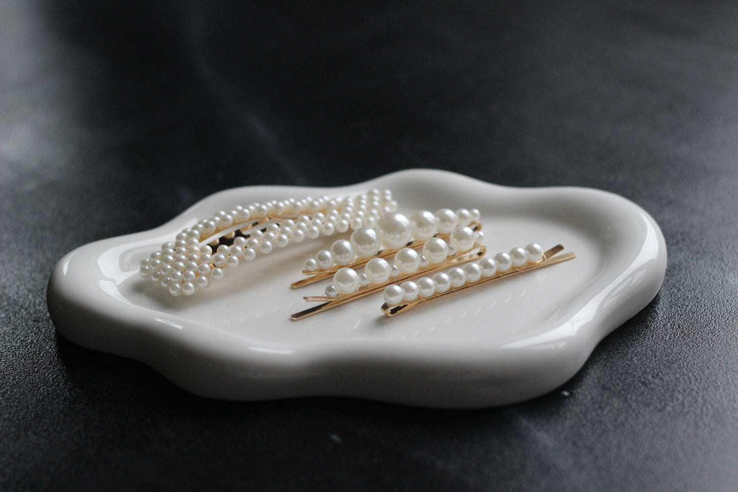 Bridal Pearl Hair Clips