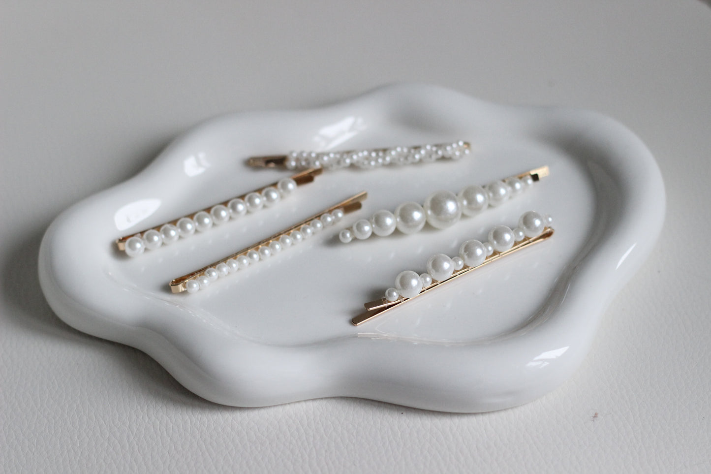 Bridal Pearl Hair Clips