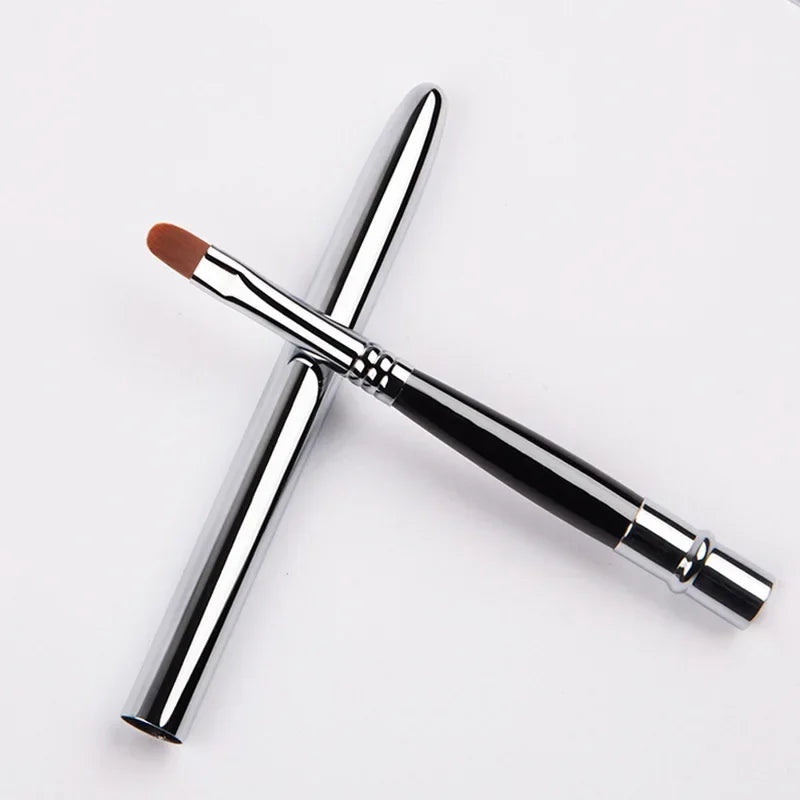 Sleek Retractable Lip Brush
