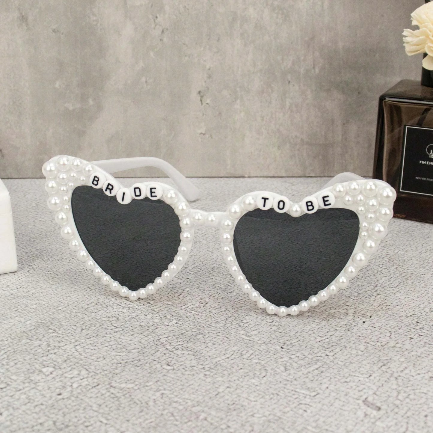 Pearl Studded Bridal Sunglasses