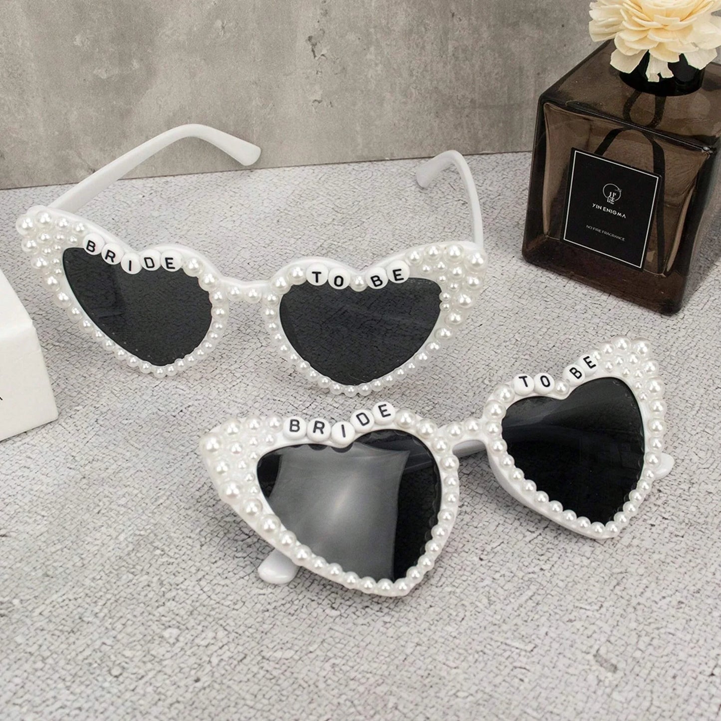 Pearl Studded Bridal Sunglasses