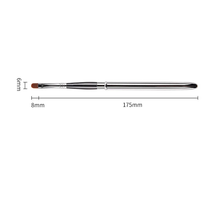 Sleek Retractable Lip Brush