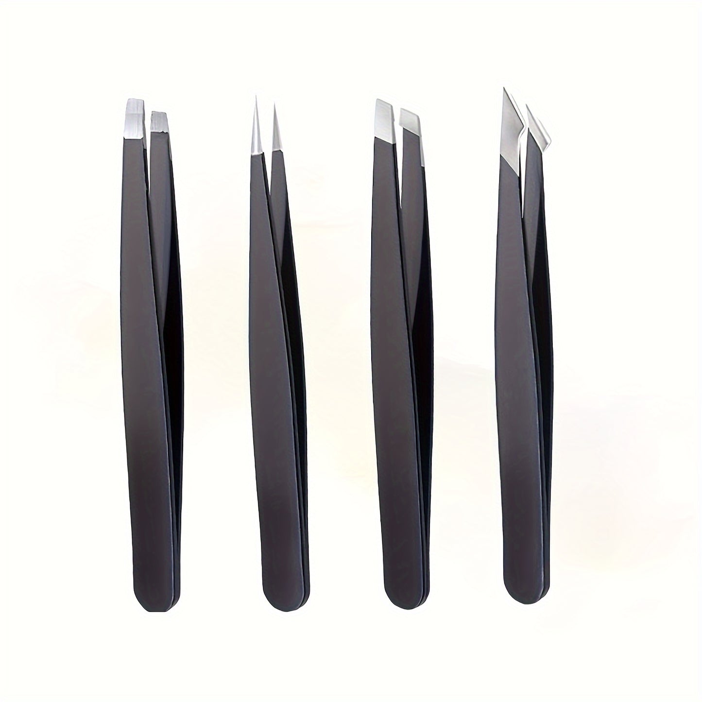 Precision Black Tweezer Set