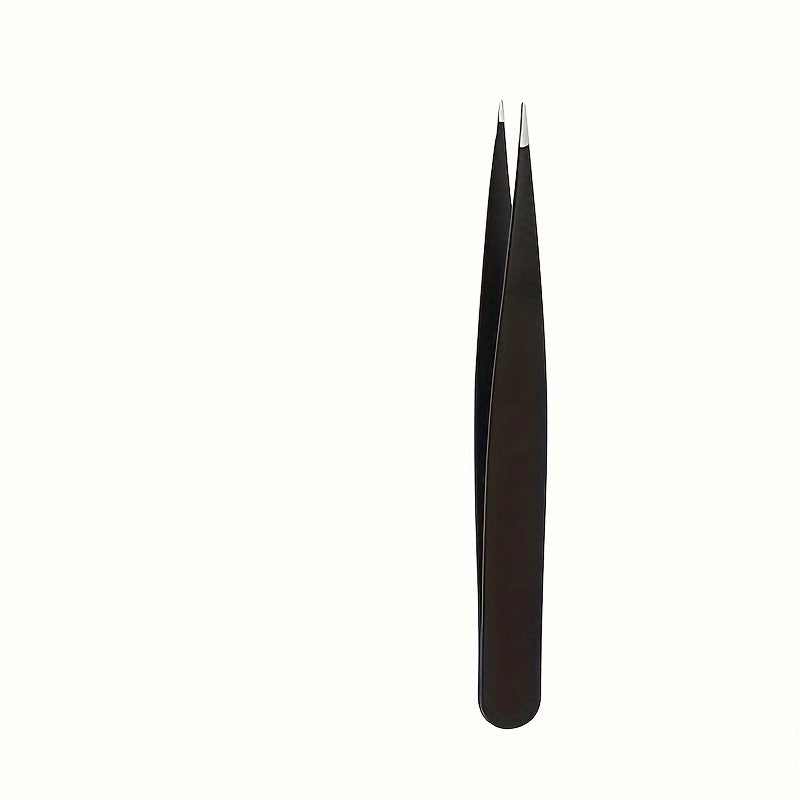 Precision Black Tweezer Set