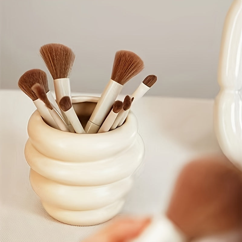 Timeless Ceramic Makeup Brush Holder