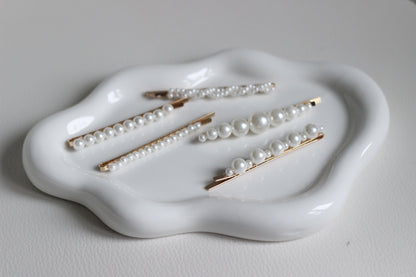 Bridal Pearl Hair Clips